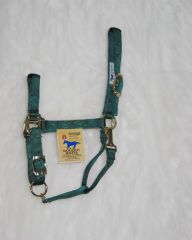 Quality Halter W/snap - Hunter Green