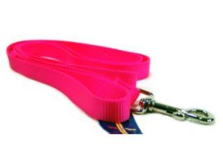 3/4" Nylon Lead Strap - Hot Pink