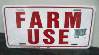 FARM USE ID TAG    WHITE      5