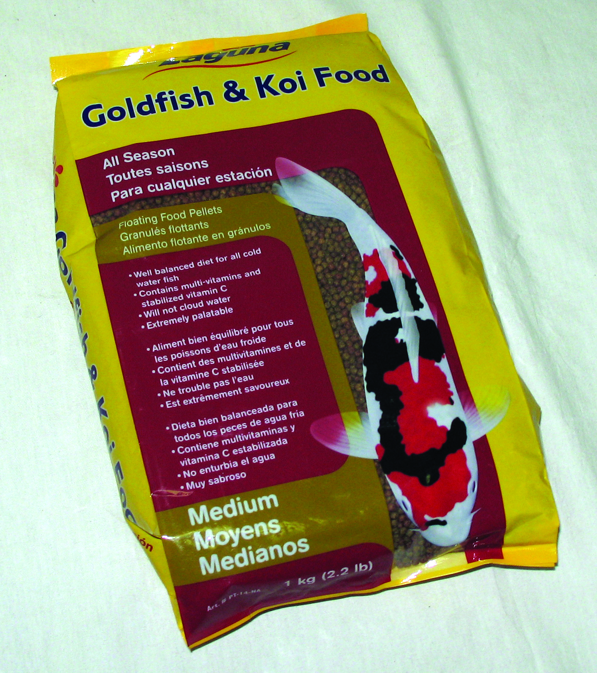 GOLDFISH & KOI FOOD MEDIUM