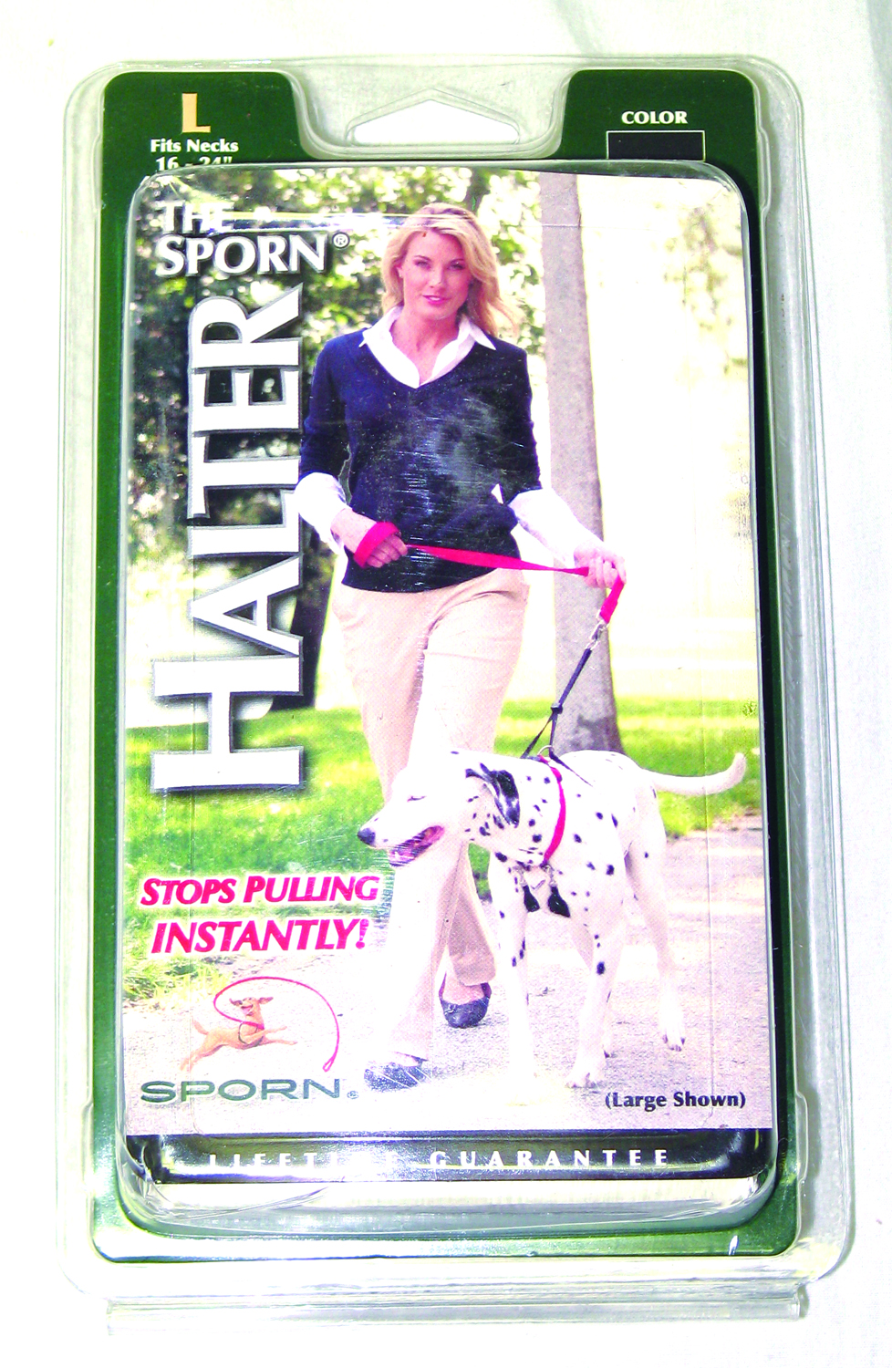 Sporn Stop Pull Harness - Black - Large