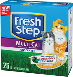 FRESH STEP MULTI-CAT LITTER