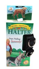 Sporn Stop Pull Harness - Black - Large