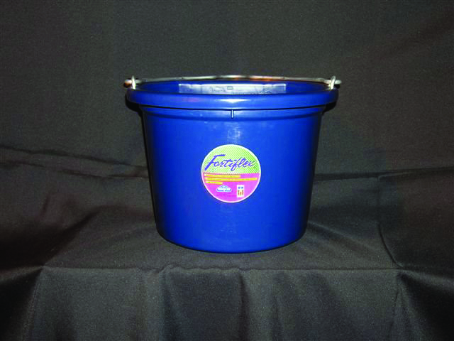 Flat Back Bucket 8qt - Blue