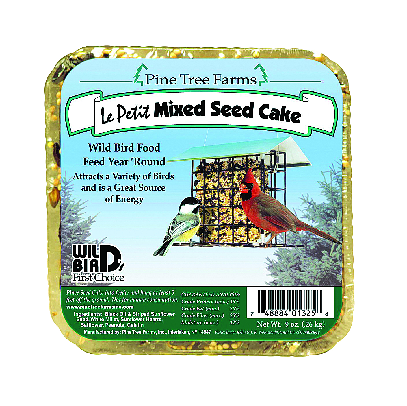 Le Petit Mixed Seed Cake - 9 oz.