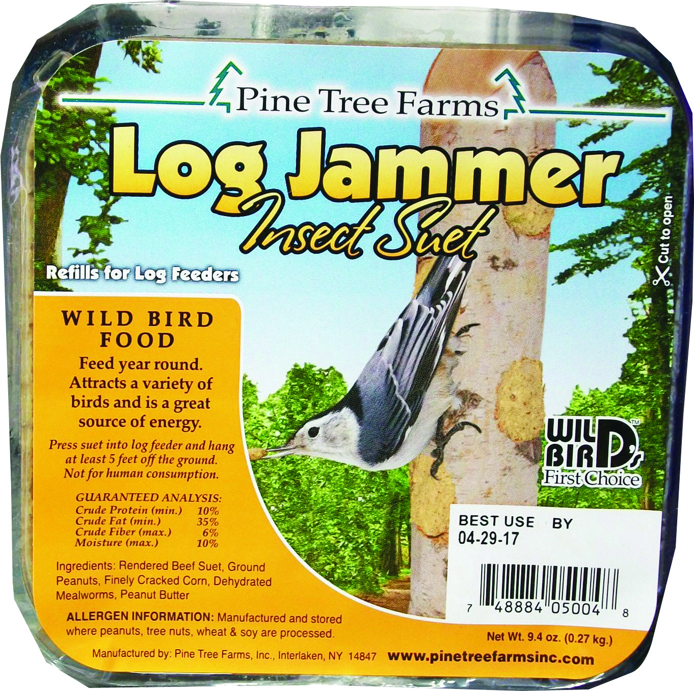 Log Jammer Inset Suet