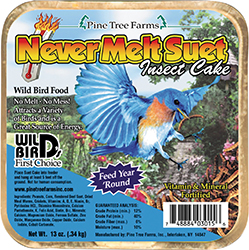 Never Melt Suet Insect Cake - 13 oz.