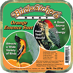 Orange Essence Suet Cake - 11 oz.
