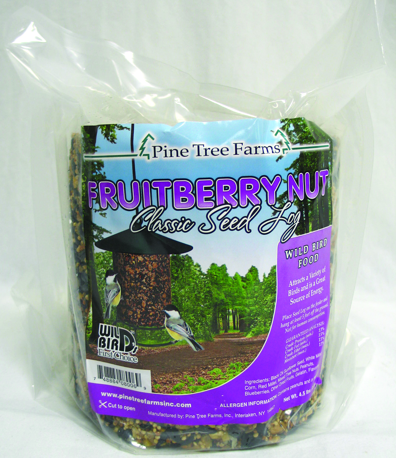 FRUIT-BERRY-NUT CLASSIC SEED LOG