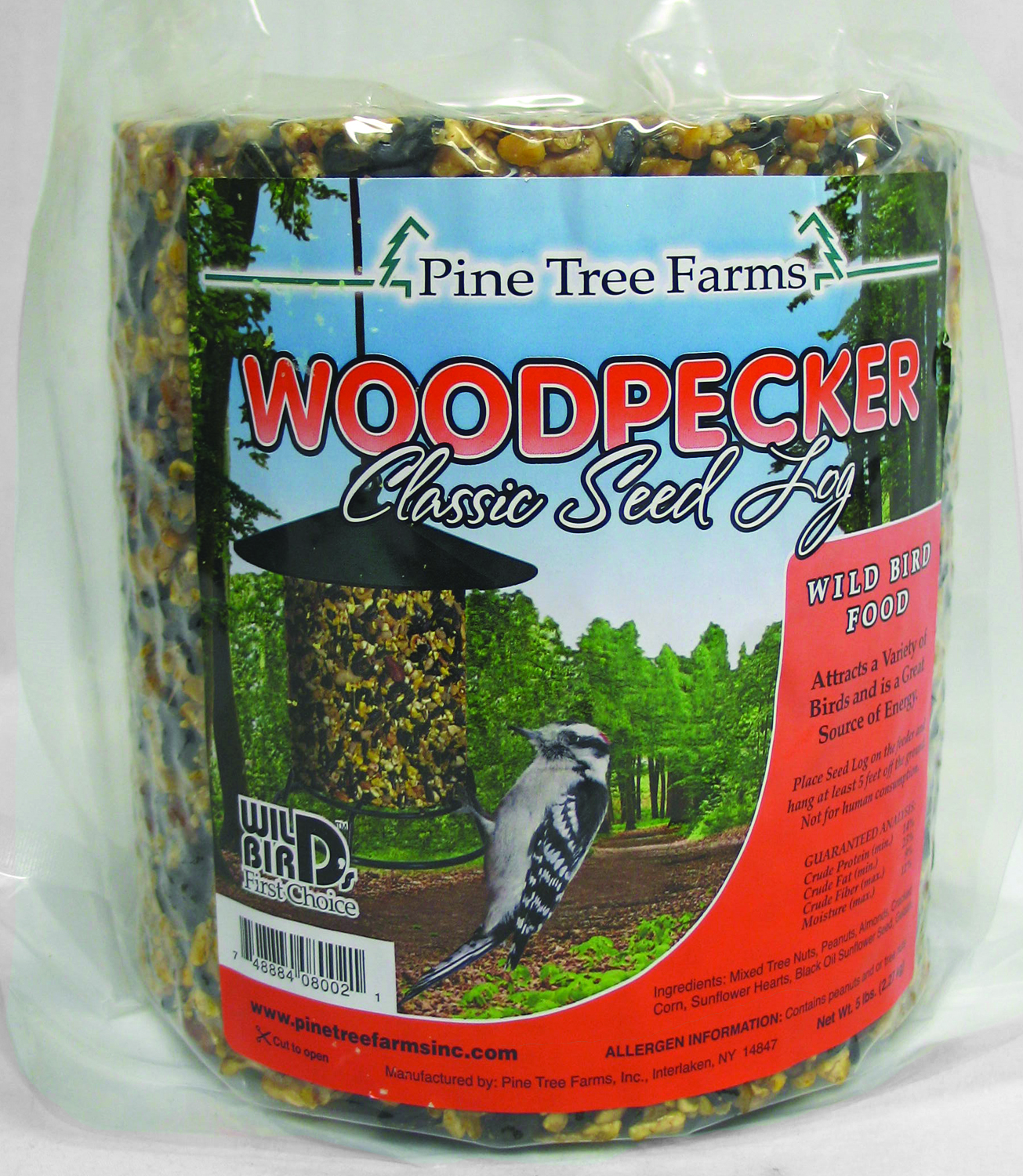 WOODPECKER CLASSIC SEED LOG