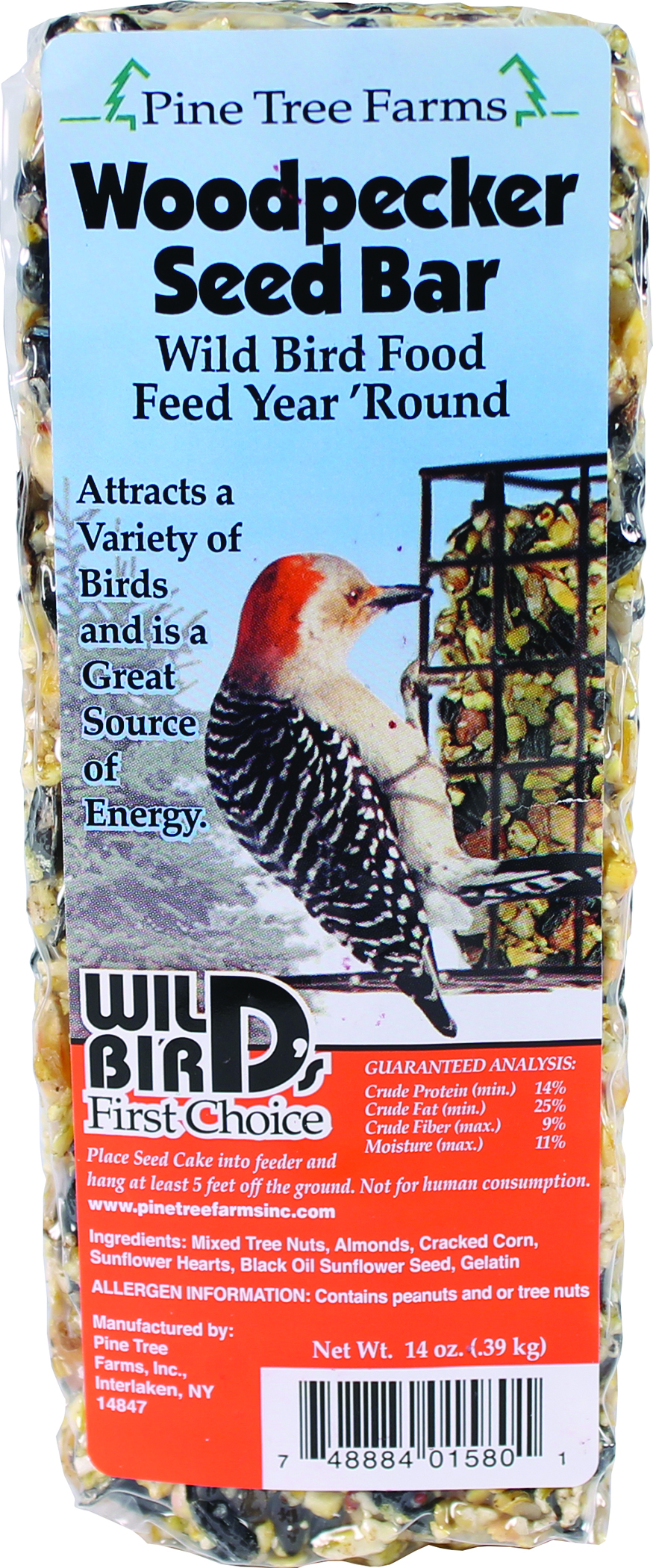 WILD BIRD S FIRST CHOICE WOODPECKER SEED BAR