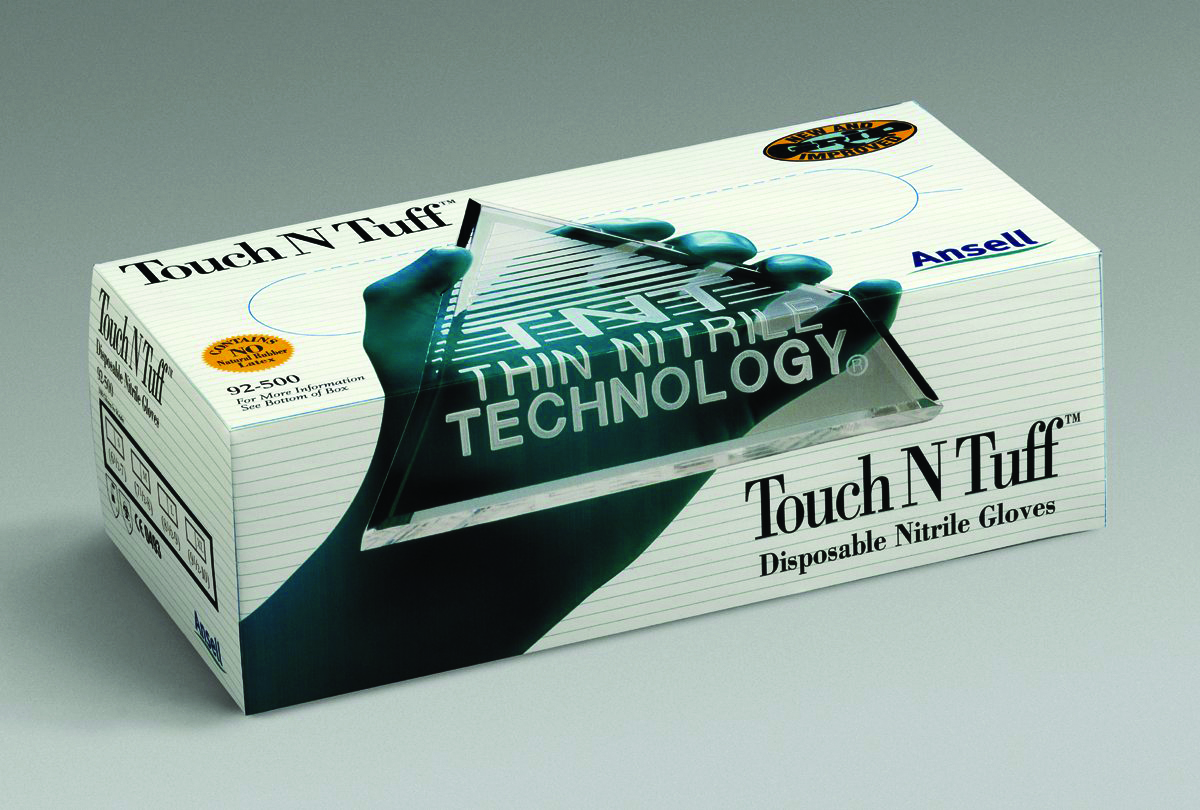 Touch N Tuff Glove 100/box - L
