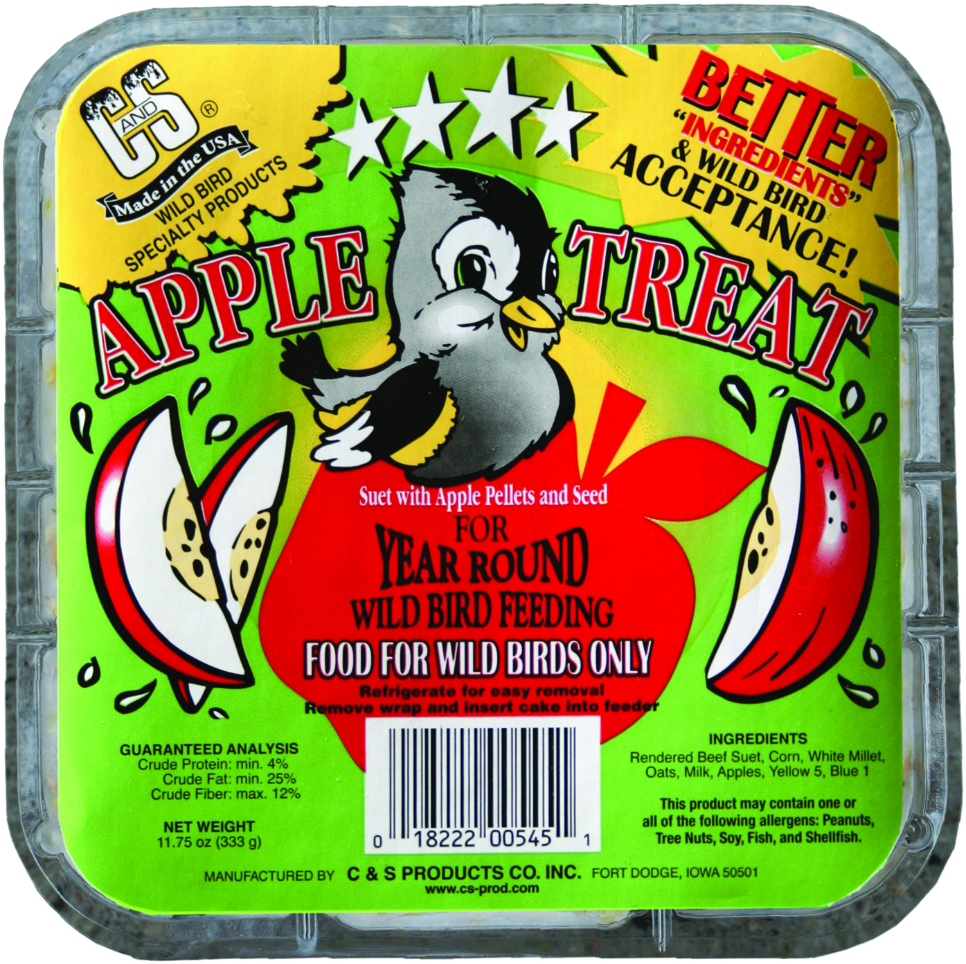 Apple Treat Suet