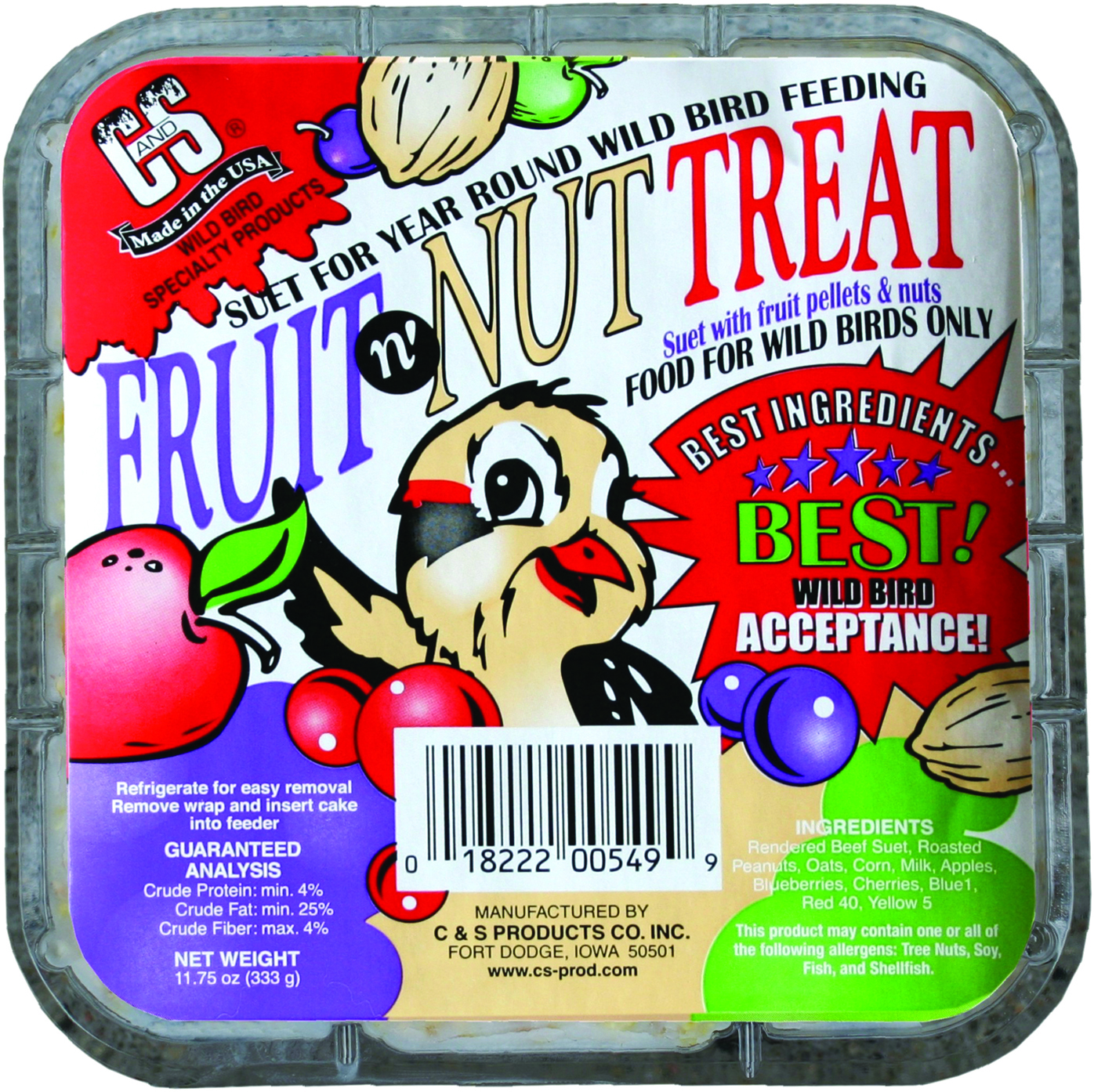 Fruit N' Nut Treat Suet
