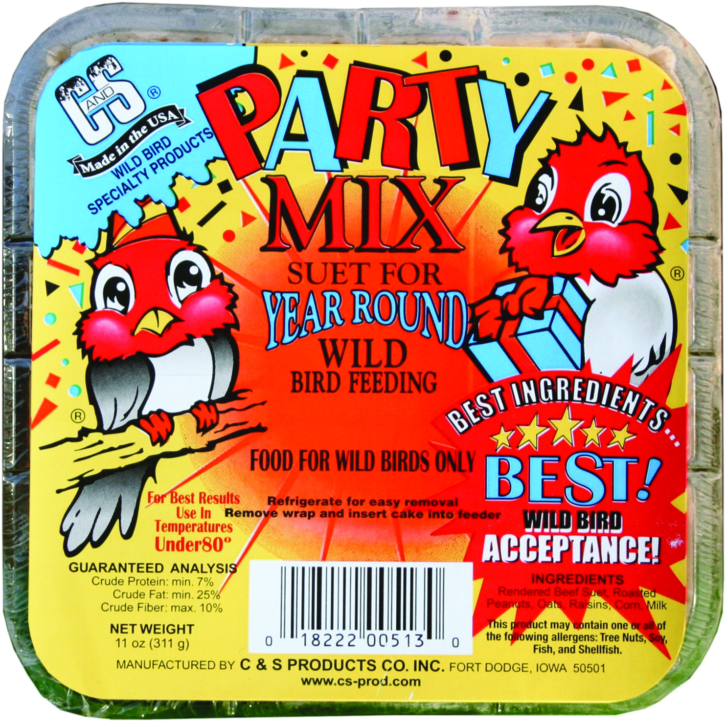 Party Mix Suet