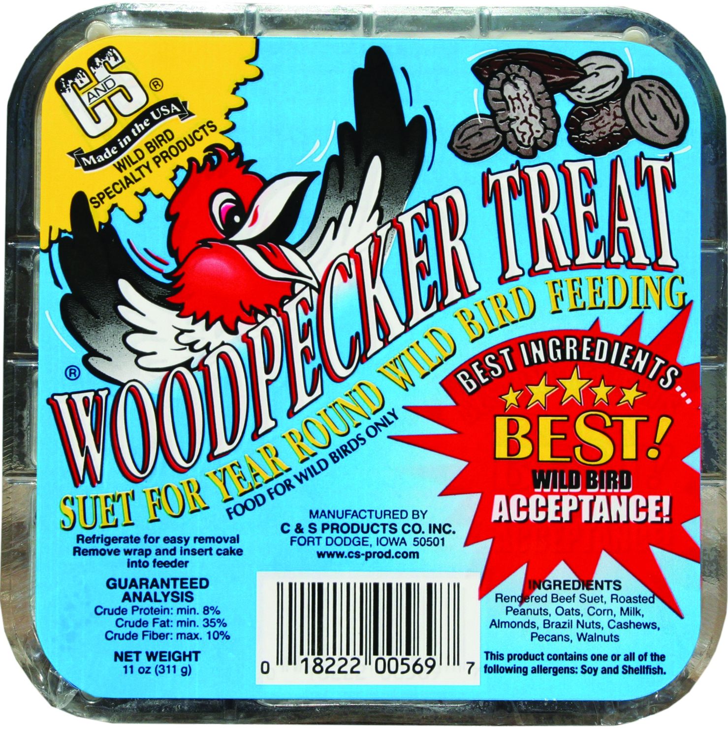 Woodpecker Treat Suet