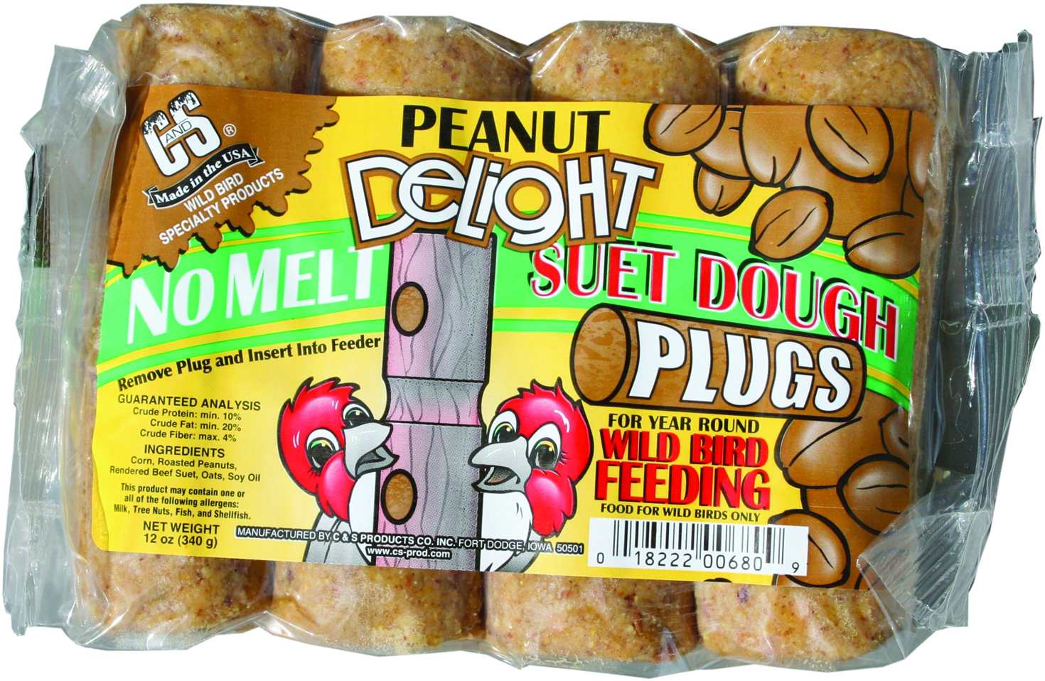 SUET DOUGH PLUG