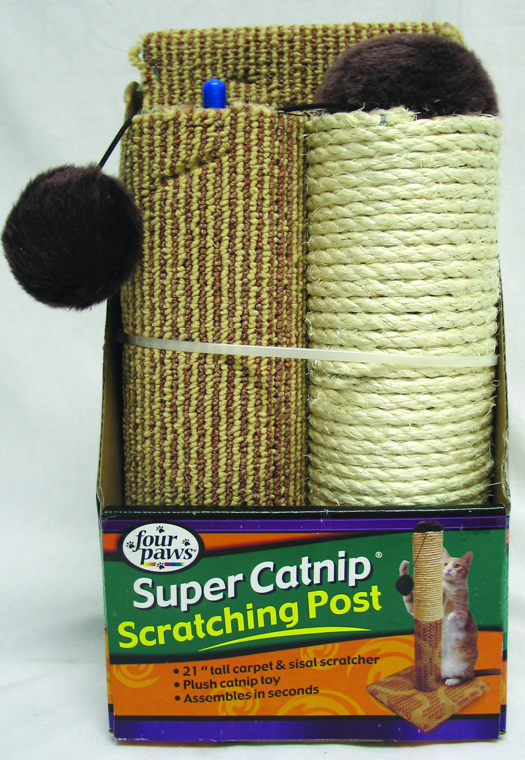 SUPER CATNIP SCRATCHING POST