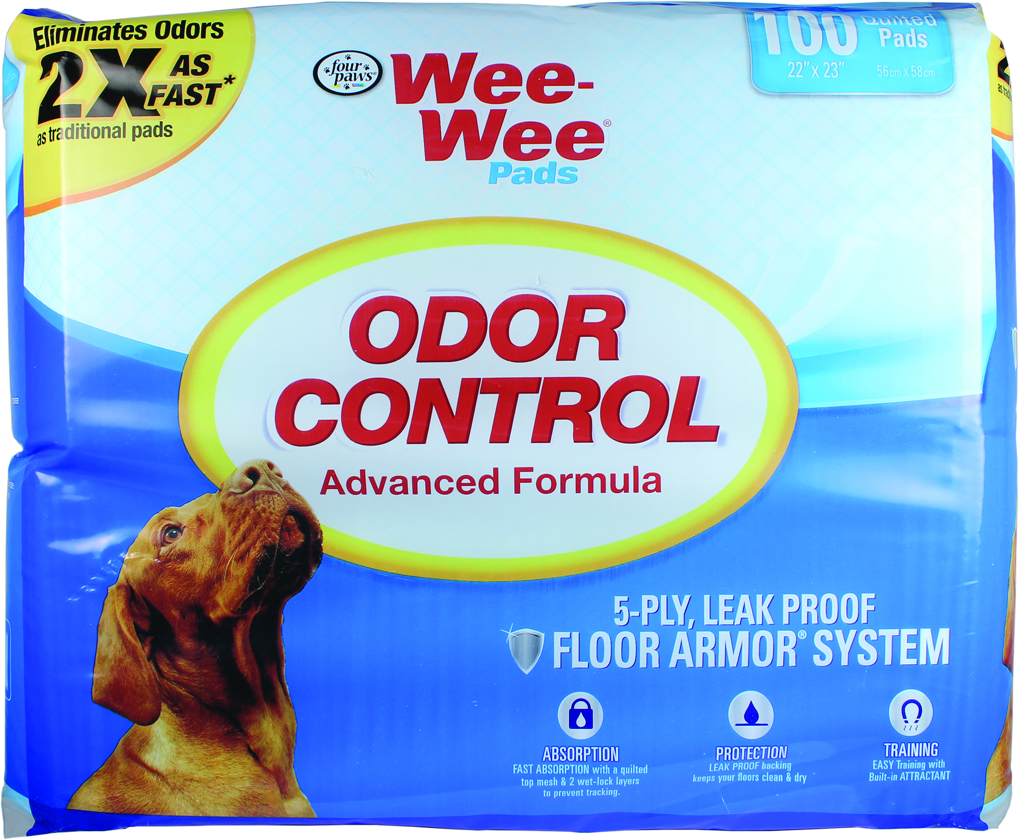 ODOR CONTROL ADVANCED FORMULA WEE WEE PADS