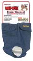 Denim Diaper Accessory - Extra Large