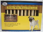 EX-WIDE WALK-OVER WOOD GATE