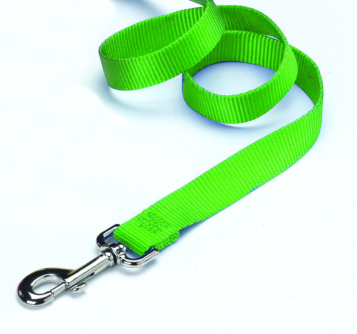 4' Nylon Leash W/Snap - Lime