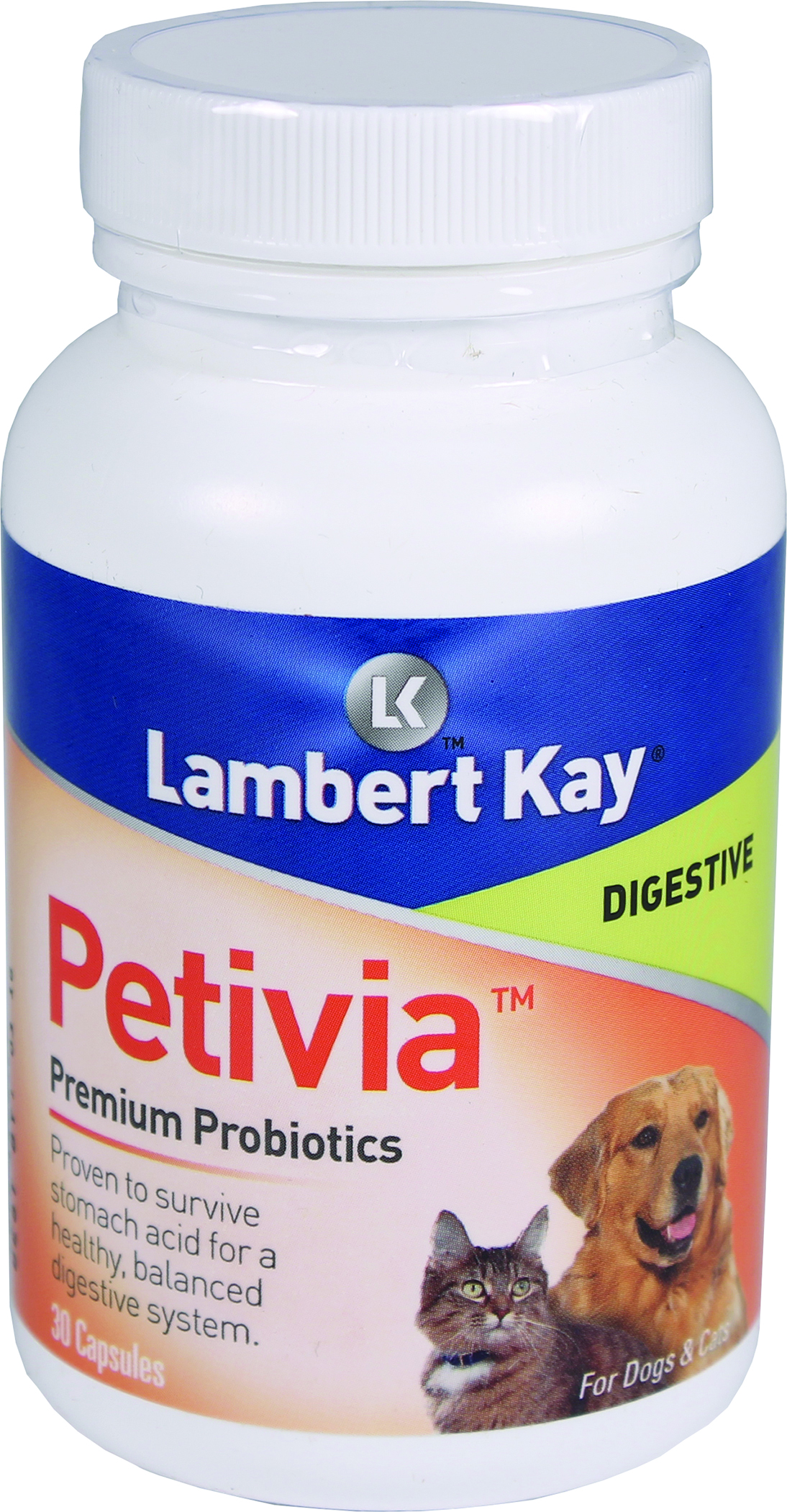 PETIVIA DIGESTIVE PROBIOTICS FOR DOGS & CATS