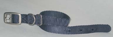 SINGLE THICK NYLON DOG COLLAR