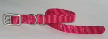 SINGLE THICK NYLON DOG COLLAR