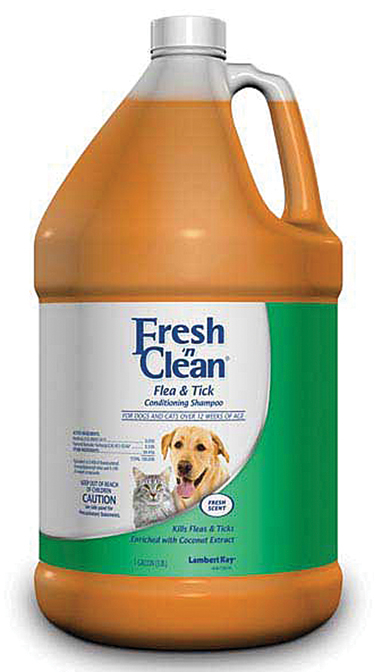 FRESH  N CLEAN FLEA & TICK CONDITIONING SHAMPOO