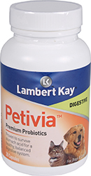 PETIVIA DIGESTIVE PROBIOTICS FOR DOGS & CATS