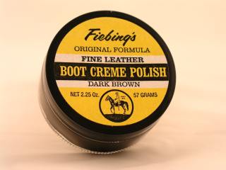 Boot Creme Polish 2oz - Dark Brown