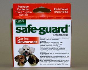 Safeguard Dog Wormer - 1g.