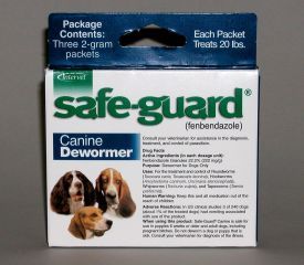 Safeguard Dog Wormer - 2g.