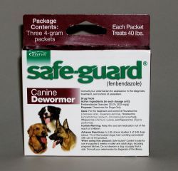 Safeguard Dog Wormer - 4g.