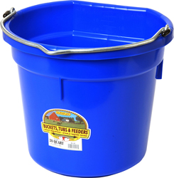 FLAT BACK PLASTIC BUCKET