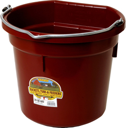 FLAT BACK PLASTIC BUCKET