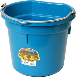 FLAT BACK PLASTIC BUCKET