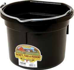 FLAT BACK PLASTIC BUCKET