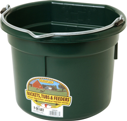 FLAT BACK PLASTIC BUCKET