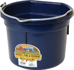 FLAT BACK PLASTIC BUCKET