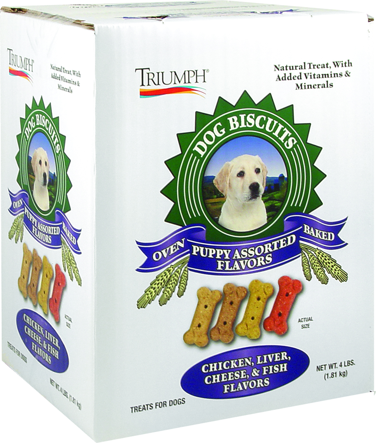 PUPPY ASSORTED BISCUIT BOX