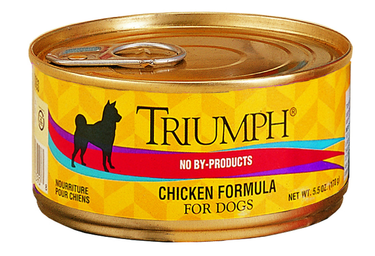 5.5 Oz Triumph Canned Dog Food - Chicken