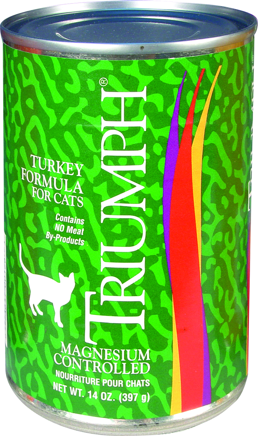 Triumph Turkey Cat Food 14oz