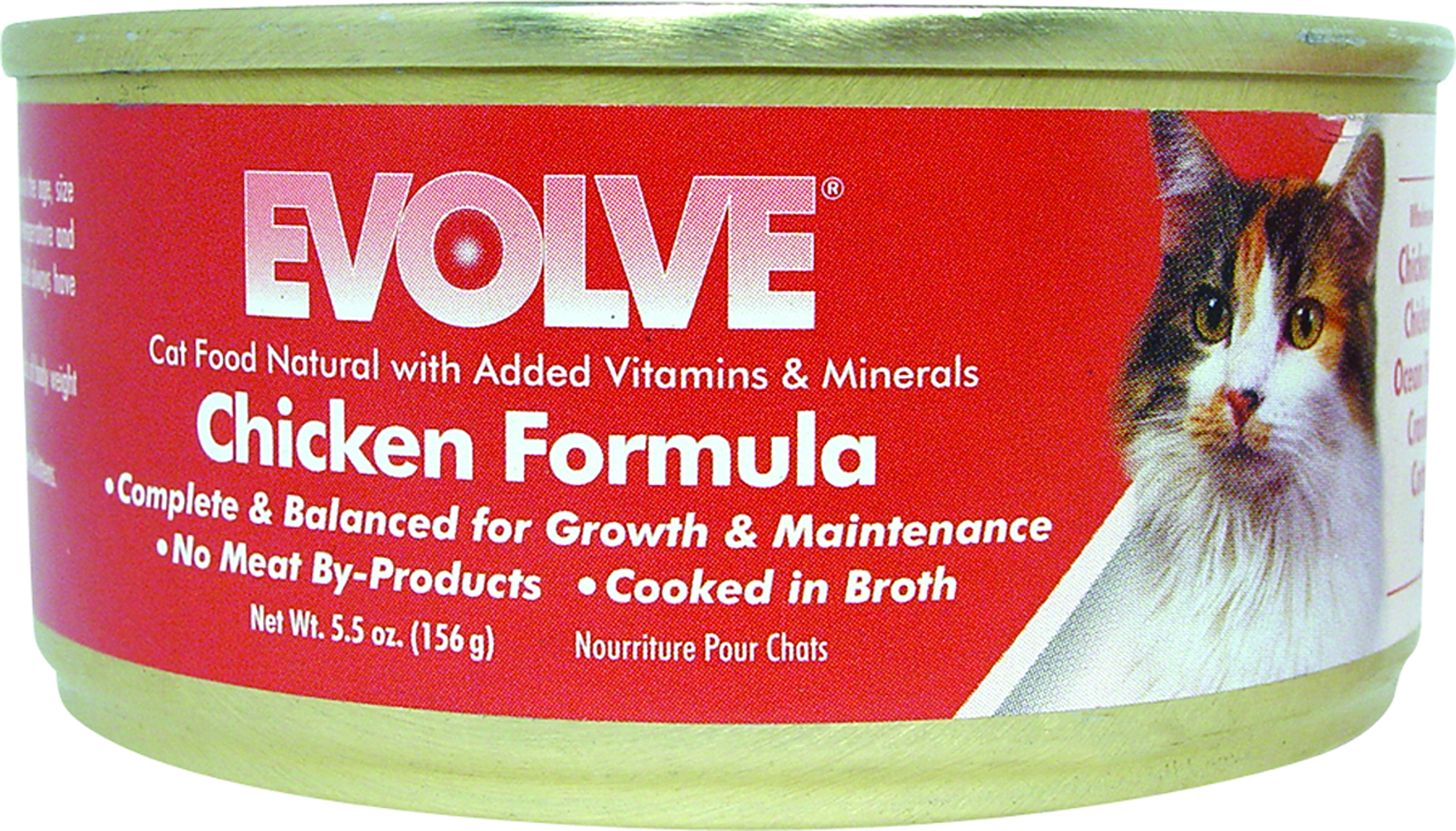 Evolve Chicken For Cats 5.5oz