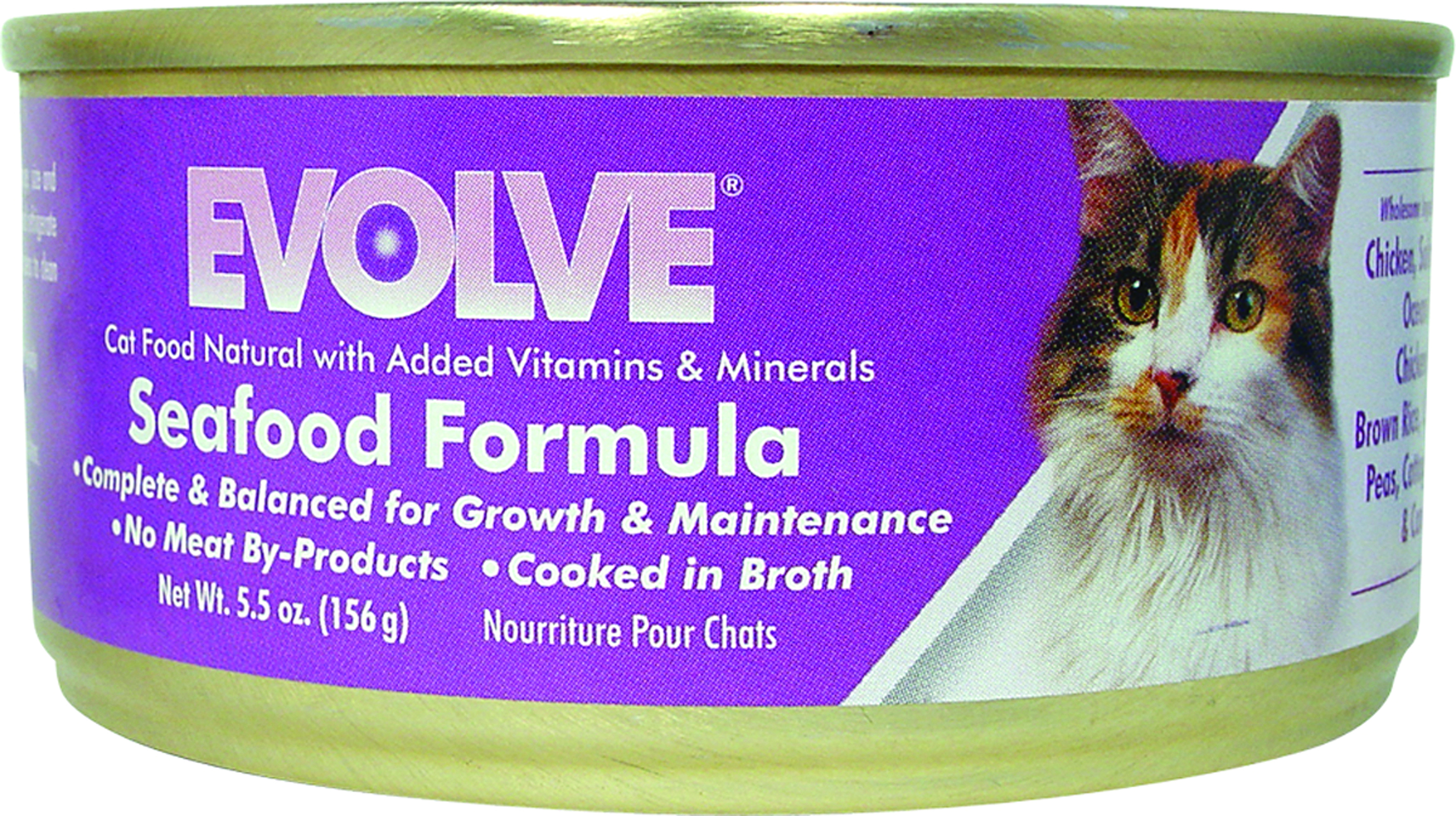 Evolve Seafood  for  Cats 5.5oz