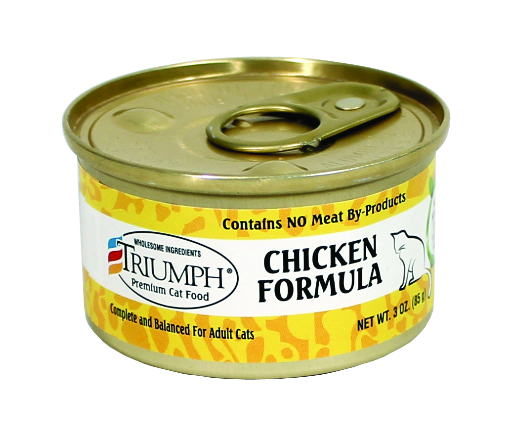 TRIUMPH CANNED CAT FOOD