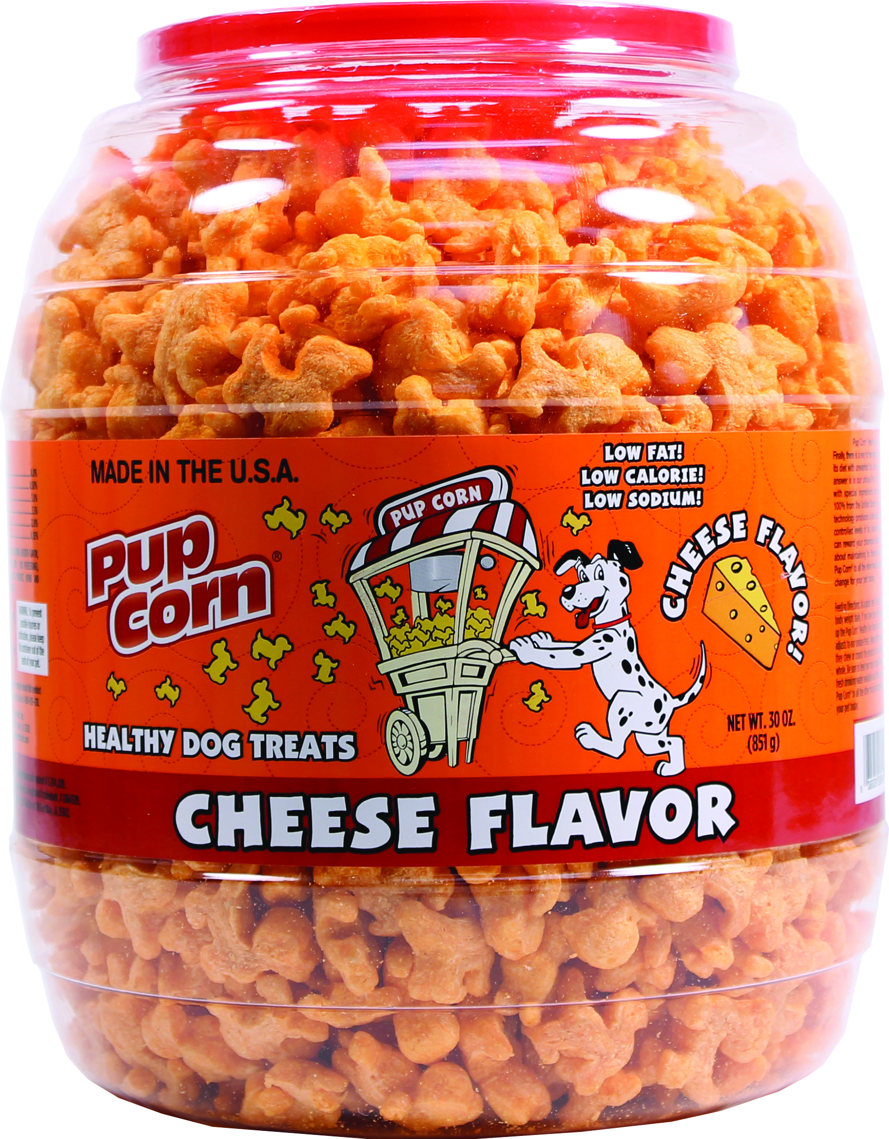 PUP CORN DOG TREATS BARREL