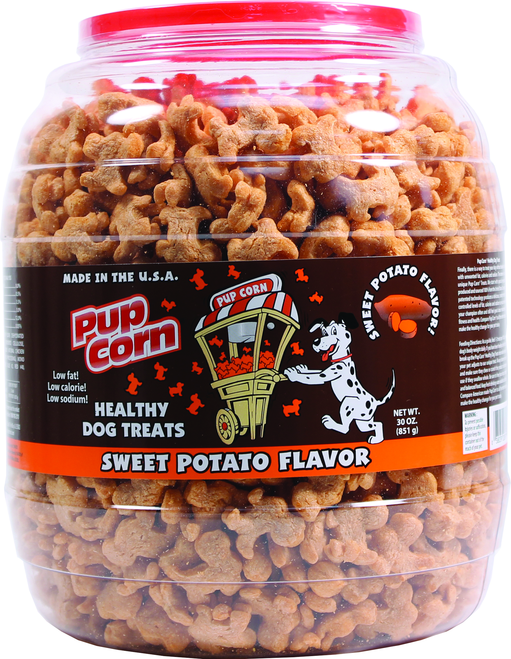 PUP CORN DOG TREATS BARREL
