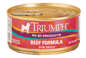 5.5 Oz Triumph Canned Dog Food - Beef